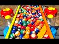 Marble Run ☆ A Marble Run with a huge number of billiard balls