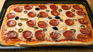 : NAJBOLJA doma'ca PIZZA - recept za BRZU doma'cu PIZZU