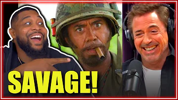 Robert Downey Jr REFUSES To APOLOGIZE For TROPIC THUNDER