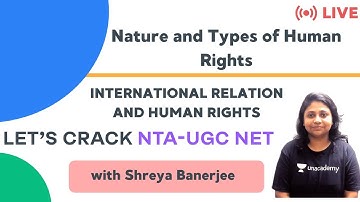 Nature and Types of Human Rights | IR & HR | NTA-UGC Paper-2 | Shreya Banerjee
