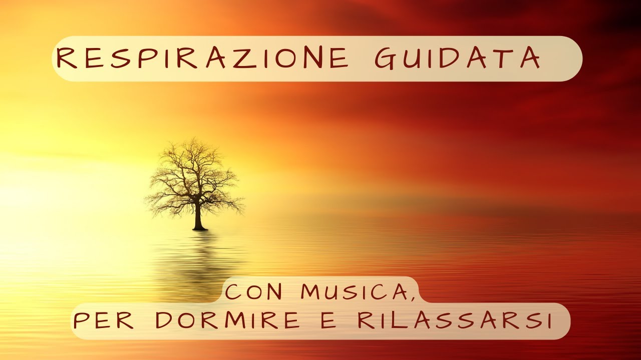 Respirazione guidata per dormire con musica rilassante