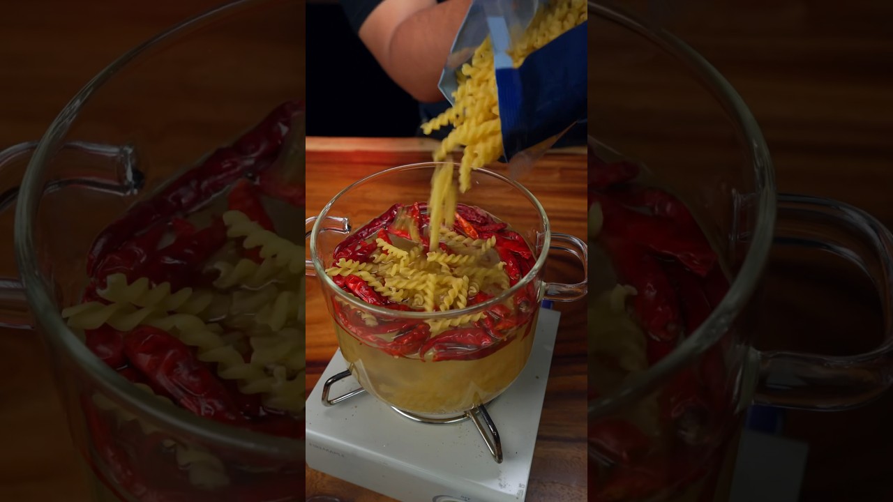 กะเพราเนื้อผัดมะกะโรนี #shorts #cooking