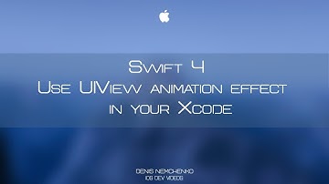 Swift 4 use UIView animation effect. #UIButton animation and NSLayoutConstraint in your Xcode