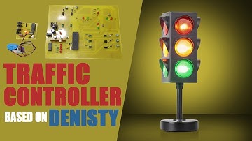 Make it Yourself Traffic Controller Based On Density With RF Remote Override RF Project
