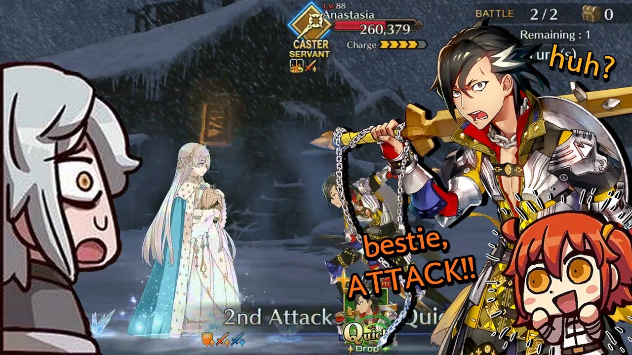 【FGO】 Mandricardo Semi-Solo Anastasia & Kadoc 【Lostbelt 1 - 5th Anniversary Memorial Quest】