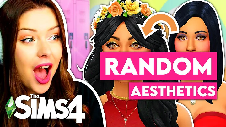 Giving Sims 4 Townies Random Aesthetic Makeovers i...