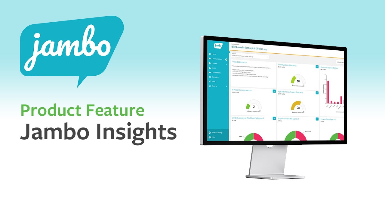 Jambo™ Product Feature - Jambo Insights