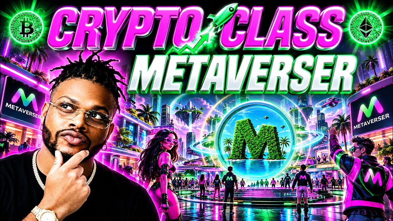 🔥 CRYPTO CLASS: METAVERSER | VIRTUAL WORLD ENABLING PLAY-TO-EARN ...