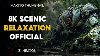 Tranquility - Z. Heaton - Scenic Relaxation - Making Thumbnail