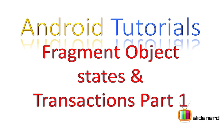 126 Android FragmentTransaction Part 1 |
