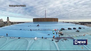 Progress made on Century II's roof replacement