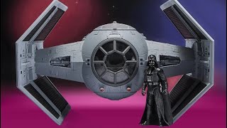 THE STAR WARS "VINTAGE COLLECTION" DARTH VADER'S TIE ADVANCED FIGHTER REVIEW 