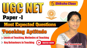 UGC NET Paper 1 Most Expected Questions | Teaching Aptitude #ugcnetpaper1 #teachingaptitude