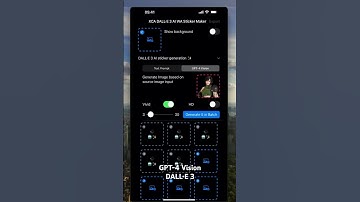 Build GPT-4 Vision & DALL•E 3 AI Sticker  SwiftUI iOS App #iosdevelopment #swiftui #gpt4 #dalle3