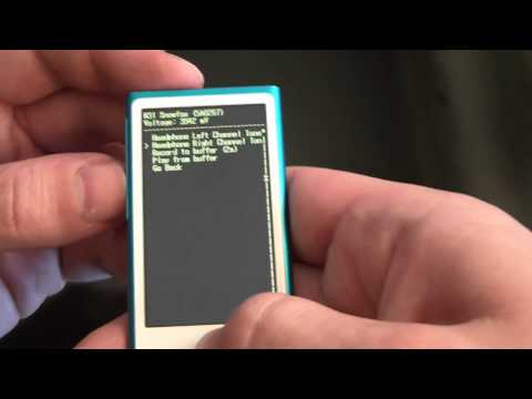 How To Get A 7th Generation ipod Nano Into Diagnostic Mode