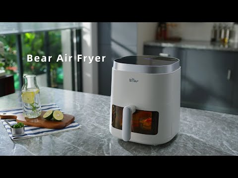 Bear Friggitrice ad Aria XL, 3 Litri Airfryer, Friggitrice Senza Olio,  Tempo Temperatura Regolabili, BPA FREE o PFOA, con Spegnimento Automatico  Protezione [CE Certificazione] (Nero) : : Casa e cucina