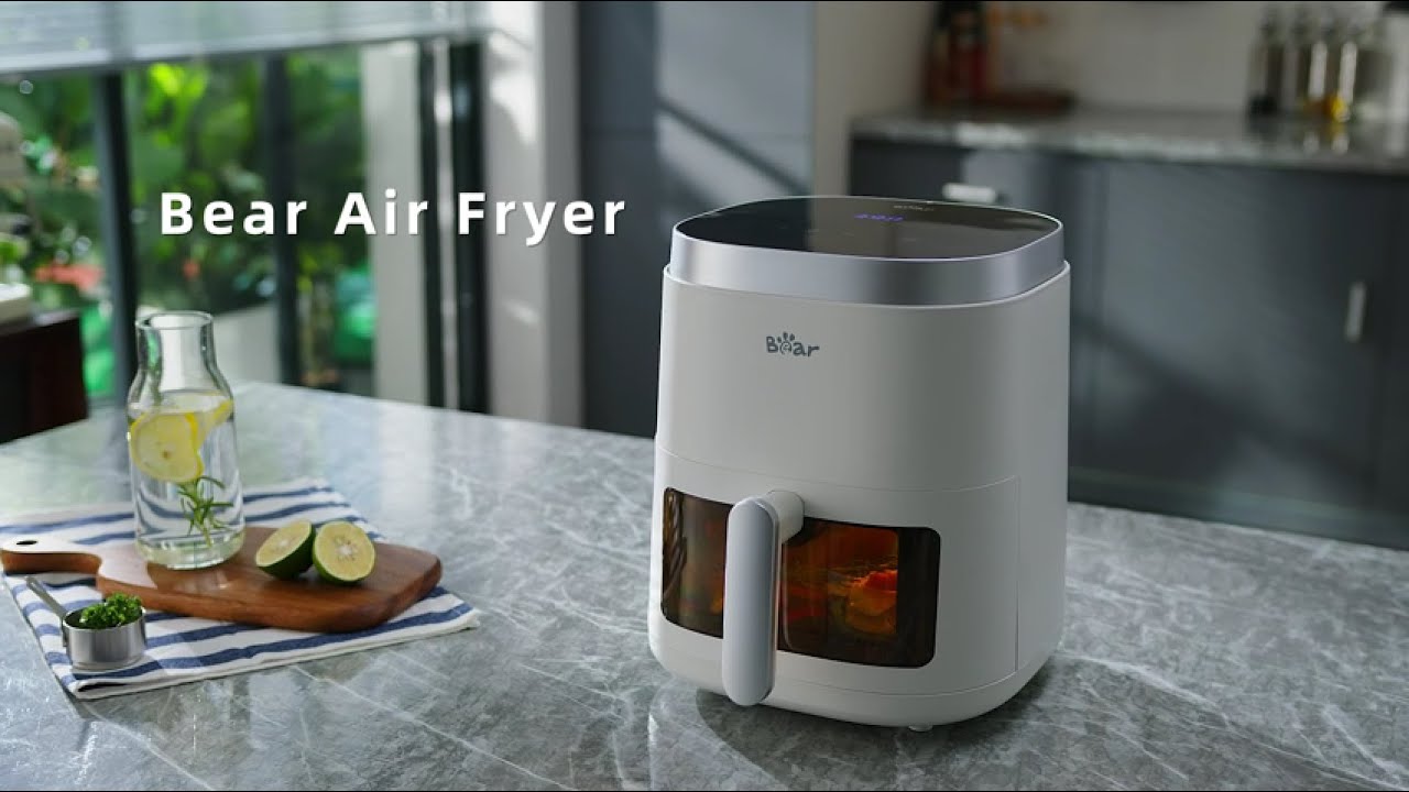 Bear Air Fryer QZG-F15E3, 5.3Qt with Easy-View window –  LittleBearElectriconline