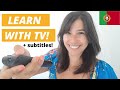 Learn European Portuguese with TV (get PT audio AND subtitles!)