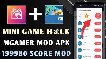 Mgamer Mini Game H@ck | Mgamer Score Adder Script | New Mod APK 199980 Score Submit | Smart Tech