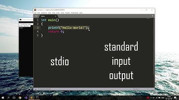 Programare pentru incepatori Limbajul C. Lectia 5. Hello World.