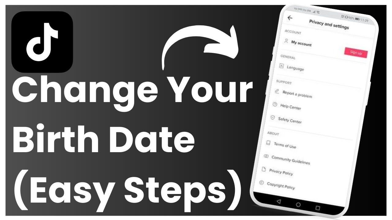 How To Change Your Birthday On TikTok ! [EASY GUIDE] YouTube