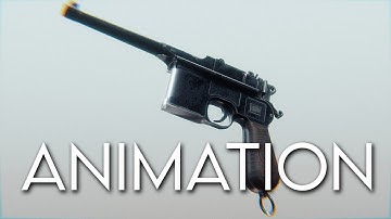 Mauser C96 | Blender FPS Animation