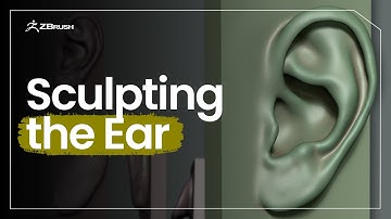 Intro to Sculpting - Sculpting the Ear in ZBrush