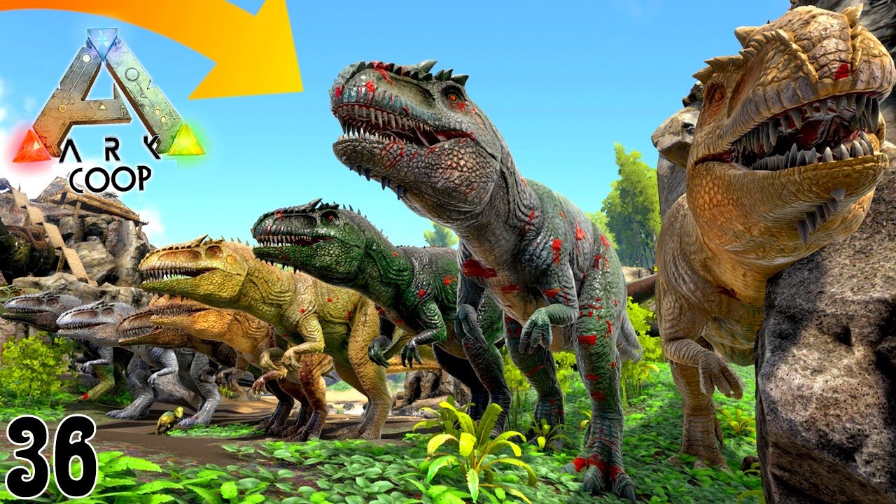 fright night NOTRE IMMENSE ARMÉE DE DINOSAURES ! | ARK COOP: Primitive Plus ! #Ep36