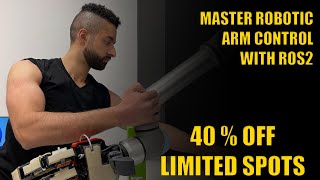 Robotic Arm Control with ROS2 – Online Course (40% OFF)