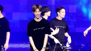 [4K FANCAM] 180711 EYES ON YOU IN NEW YORK "GO HIGHER" REMIX GOT7(갓세븐) 마크(MARK)focus