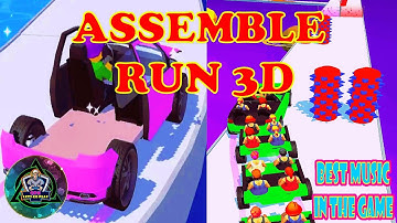 ASSEMBLE RUN 3D. GAMEPLAY ON ANDROID. LEVEL 7-8