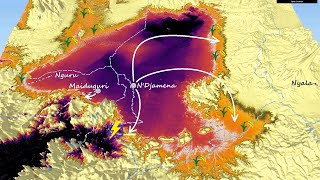 A new Mega Lake Chad to massively increase Africa's food production & reduce sea level rise by 25+cm
