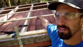 Rainwater Collection: shipping container roof catchment