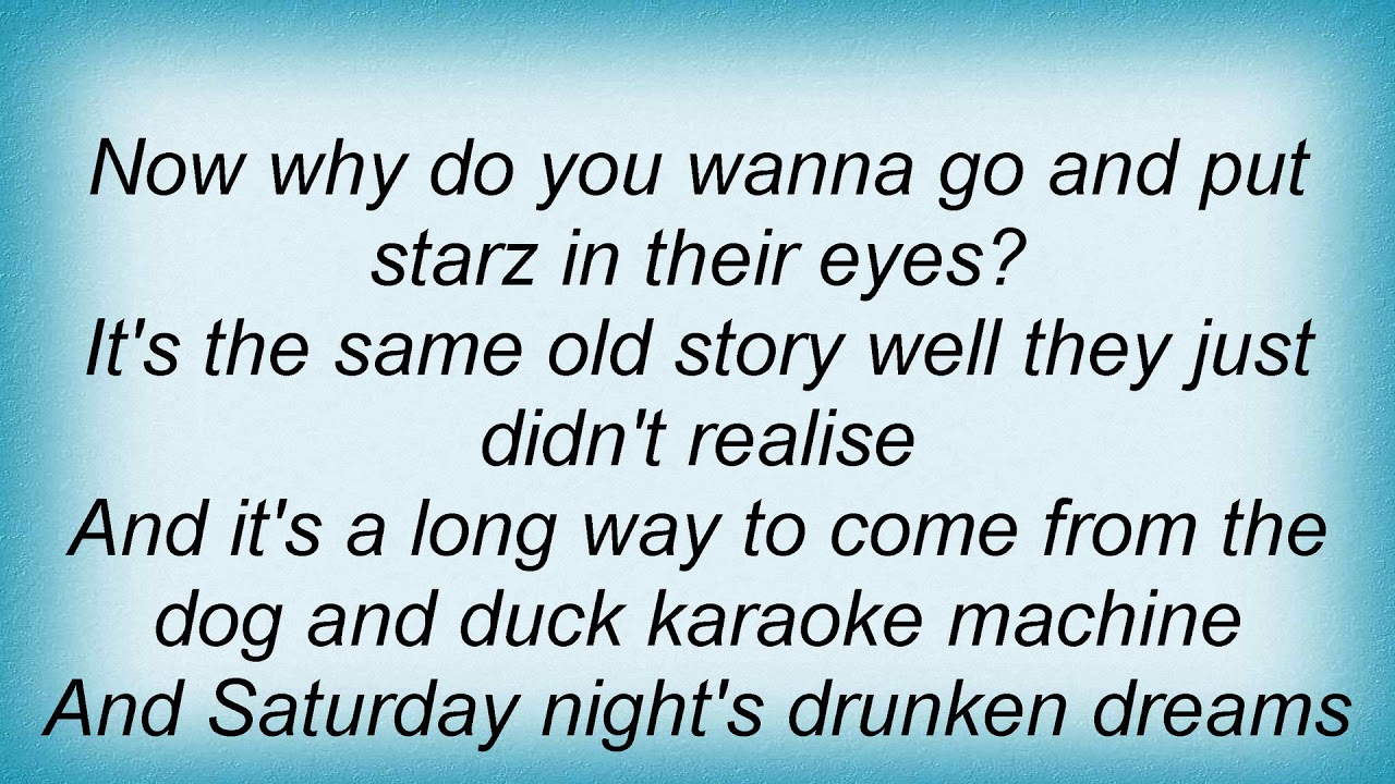 Just Jack Stars In Their Eyes Lyrics Youtube