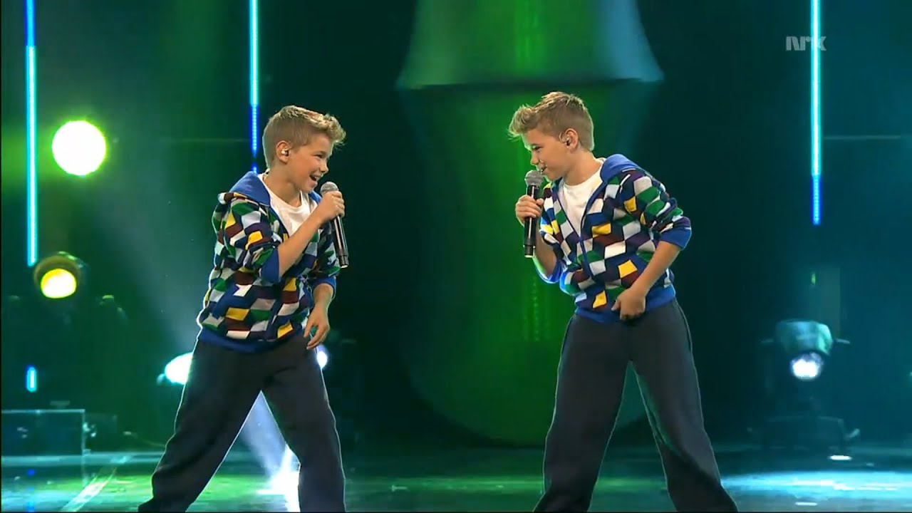 Mgp Junior Rapper Marcus og Martinus - To dråper vann (MGPjr 2012) HD