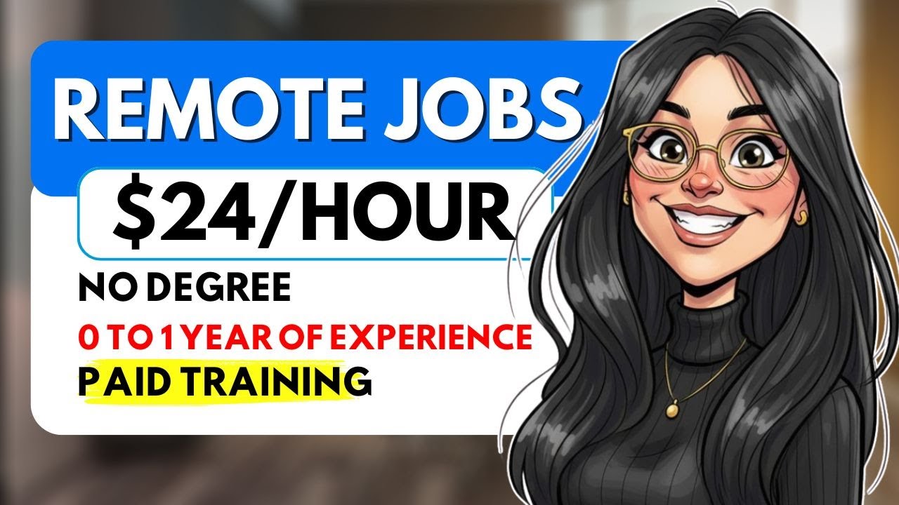 3 Remote Jobs 2026! Entry Level Little Experience Remote Work From Home ...