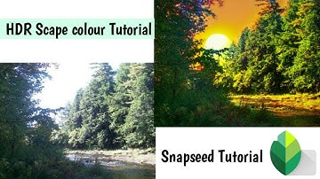 Snapseed - Amazing Pop Up  Colour TUTORIAL  Android | Iphone Woshi Edits.