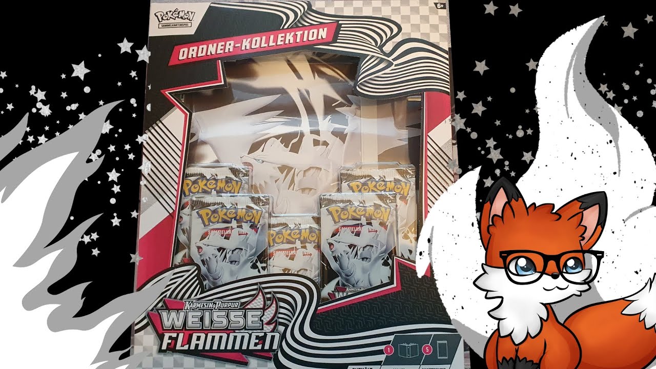 Pokemon - Weisse Flammen Ordner Collection