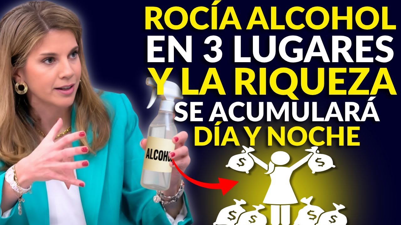 3 Lugares Secretos Donde el Alcohol Atrae Riqueza Abundancia | Marian Rojas Estapé