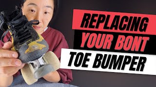 How to Replace your Rubber Toe Bumper on your Bont Parkstar Roller Skates | Skate Tech