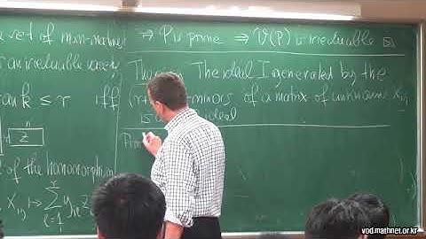 Bernd Sturmfels (UC Berkeley) / Introduction to Non-Linear Algebra : Decomposing Varieties II