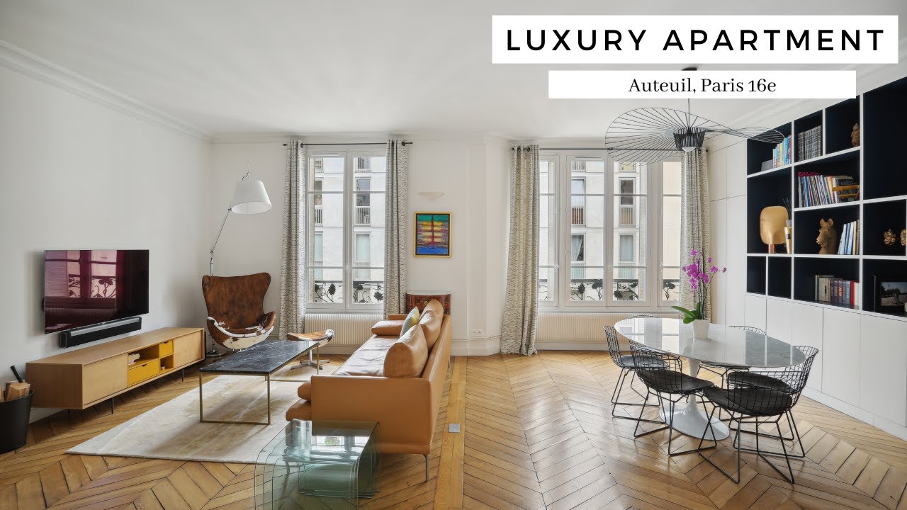 Haussmannien Style Paris Apartment 3 Bedrooms | Auteuil 16th District | PARISRENTAL - REF.60964