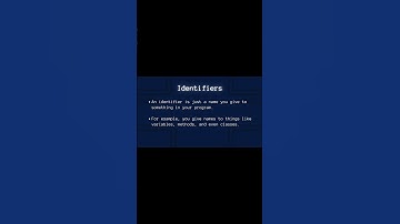 Learn what is an Identifier in programming.#Programming #coding #csharp #identifier #youtubeshorts