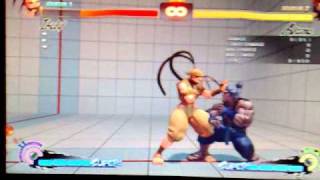 [SSFIV] Demon flip reset combo on Ibuki