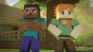 Bees Fight: BLOOPERS - Alex and Steve Life (Minecraft Animation)