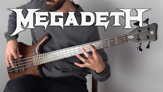 Megadeth - Holy Wars... The Punishment Due (Bass Cover)   TAB