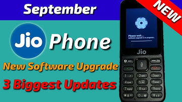 3 Biggest Updates In Jio Phone (File Manager, View History, Large Text) | New Software Upgrade