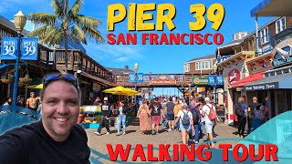 Pier 39 San Francisco Walking Tour: Sea Lions, Shops, & Stunning Views!