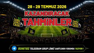 WINNING PREDICTIONS I | July 28 - 29, 2026 Banko Betting Tips and Coupon of the Day #betting