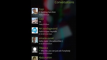 Whatsup on Jolla - Alpha build